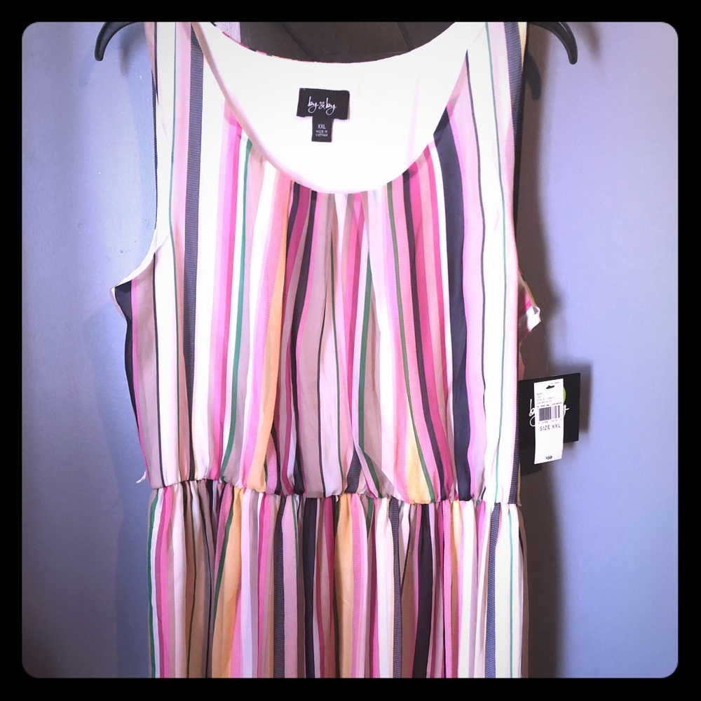 *NWT* By & By Multicolor Dress